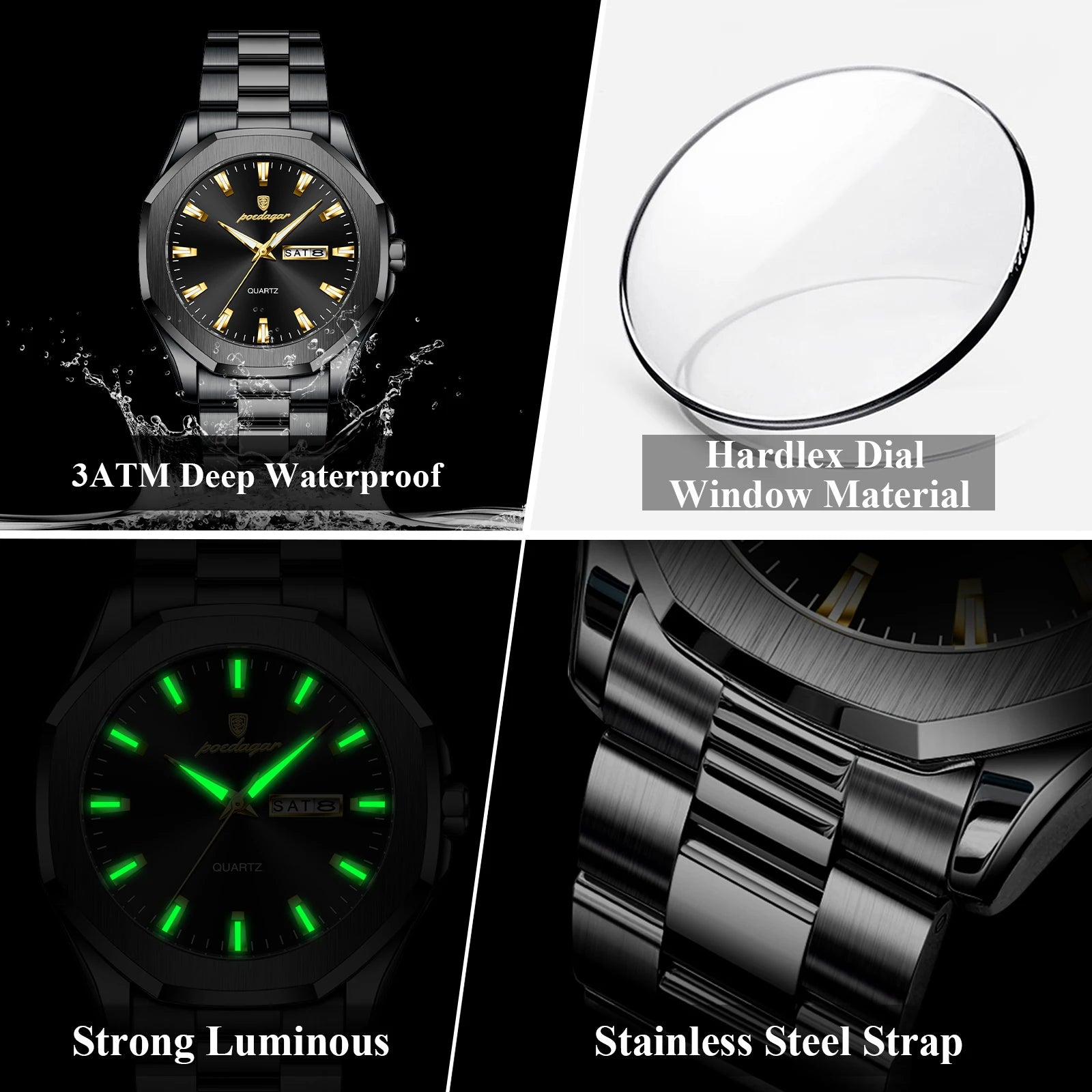 POEDAGAR Luxury Watches